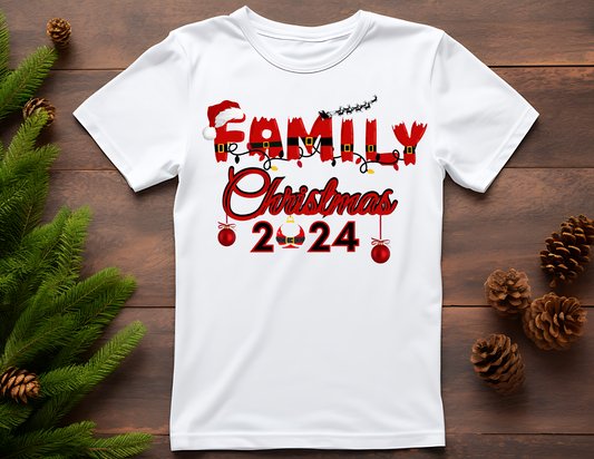 Family Christmas 2024 Custom Shirt