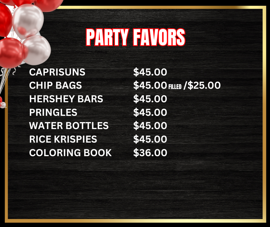 Valentines Party Favor bundle (Filled)